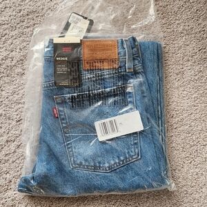 Levi's Blue Classic Straight Jeans
